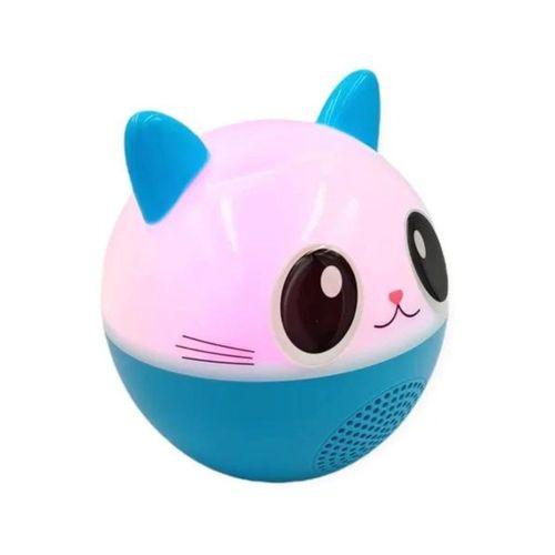 Lámpara con bocina integrada Gadgets & Fun luces rgb gato azul