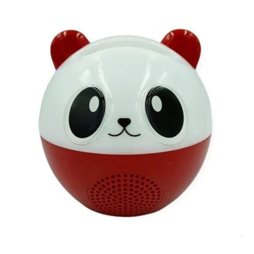Lámpara con bocina integrada Gadgets & Fun luces rgb panda rojo