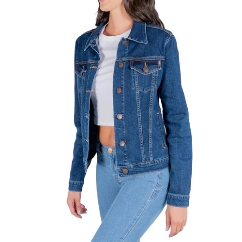 Chamarra De Mezclilla Para Dama Oggi Jeans Stone CHAM-DAM-STONE