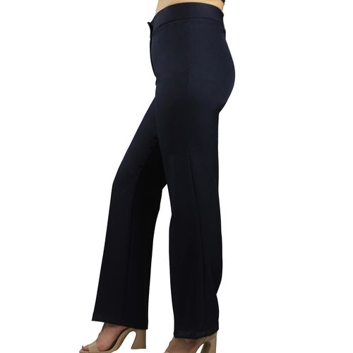Pantalón de vestir para dama Aide Collection azul marino 3334d