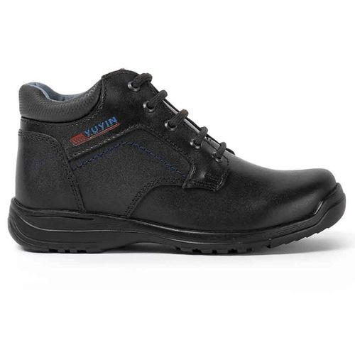 Bota Escolar Para Niño Yuyin Negro 29151