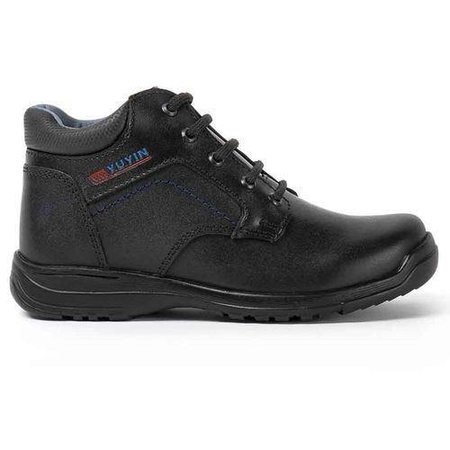 Bota escolar Yuyin negro para niño 29151