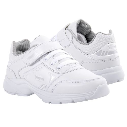 Tenis Escolar De Niño Yuyin Blanco 29372