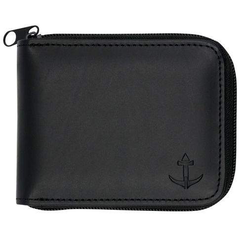 Tarjetero Para Caballero Cabo Rojo Negro B8B