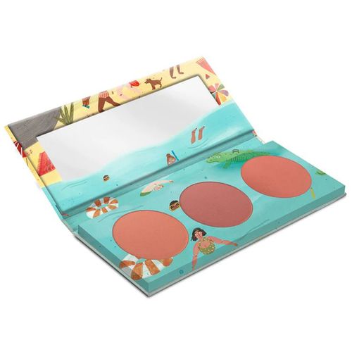 Paleta de rubores Yuya besos de sol tres tonos