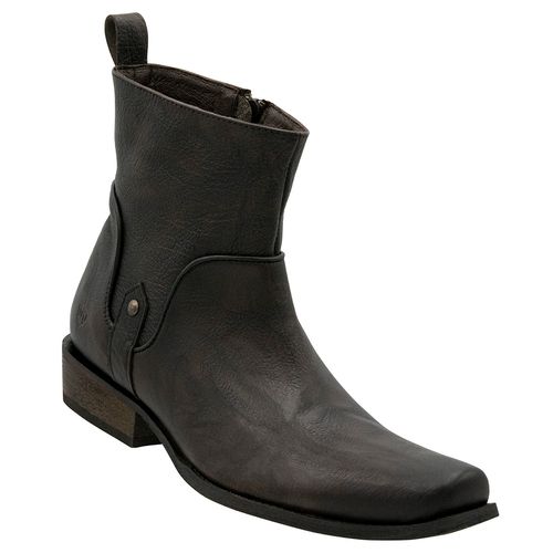 Bota Vaquera Para Caballero Flexi Café 1682