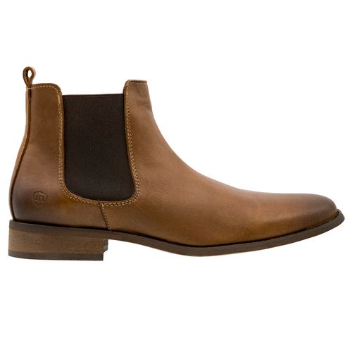 Bota De Vestir Para Caballero In Moda Café 1062