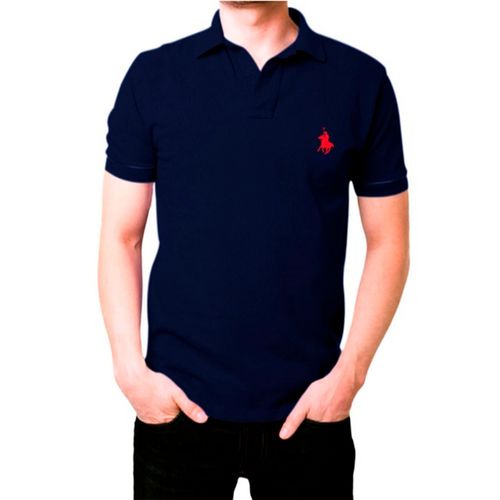 Playera Tipo Polo Para Caballero Polo Club Marino 101 CH