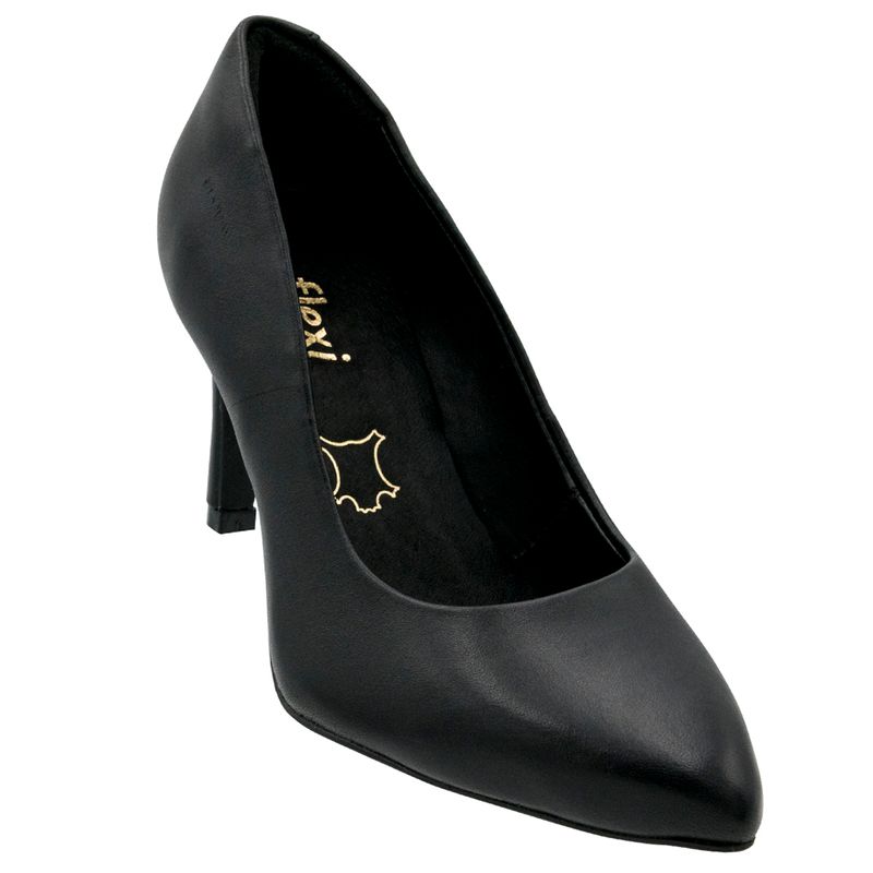 Zapato flexi negro online dama