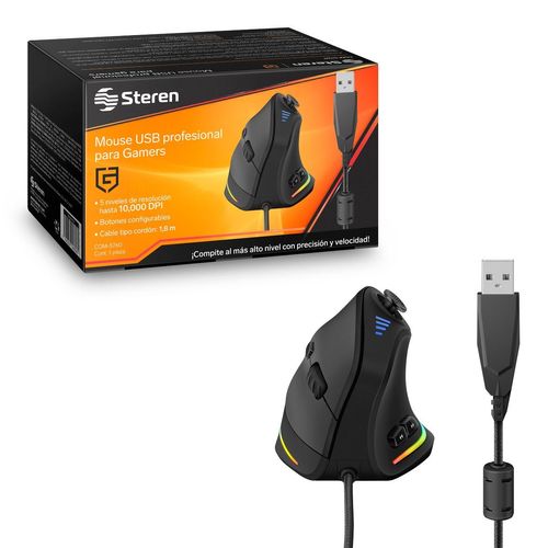 Mouse USB Profesional Steren Gamers Vertical COM-5760