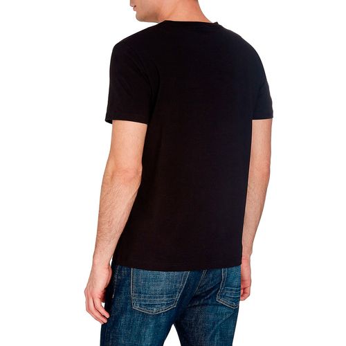Playera Nautica negro para caballero V7310-0Tb