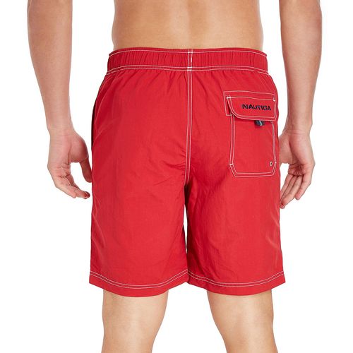 Traje de baño Nautica rojo para caballero T71053-6Nr