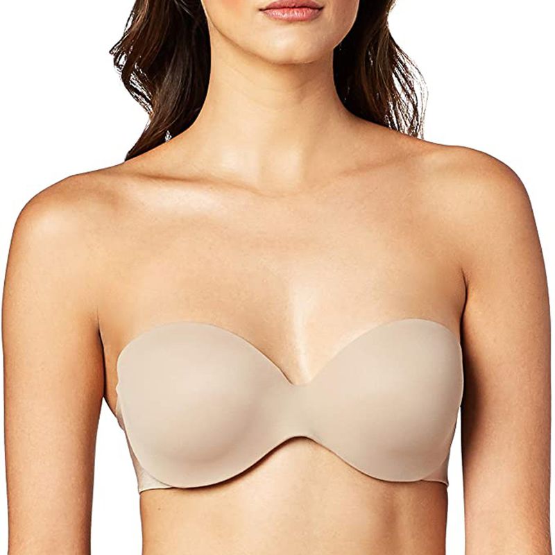 Brasier Strapless Para Dama Warners Beige Rg7791A-212 - La Marina