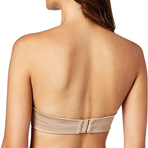 Brassiere Strapless Para Dama Warners Beige Rg7791A-212