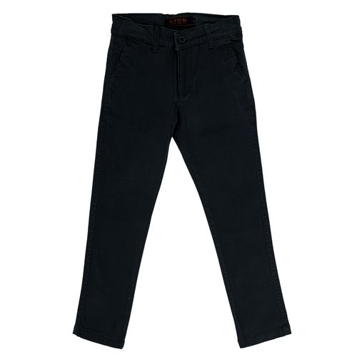 Pantalón Casual Para Niño Lyon Gris 125092