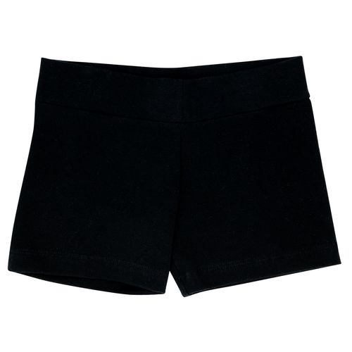 Short De Licra Para Niña Morao Negro ESCNG