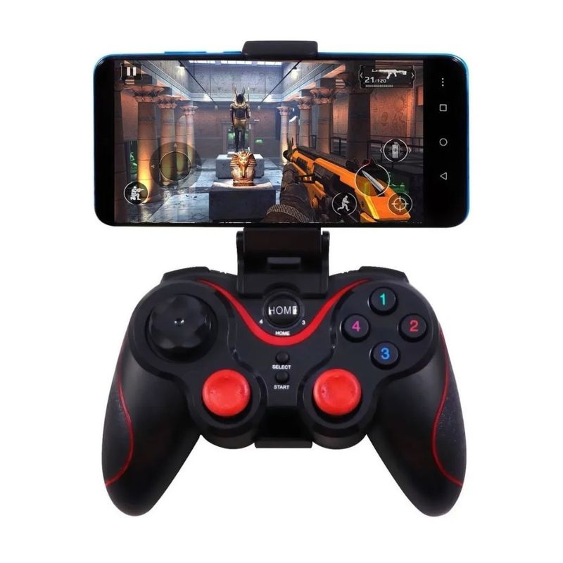 Control de juego para celular android gamepad con Bluetooth y es recargable