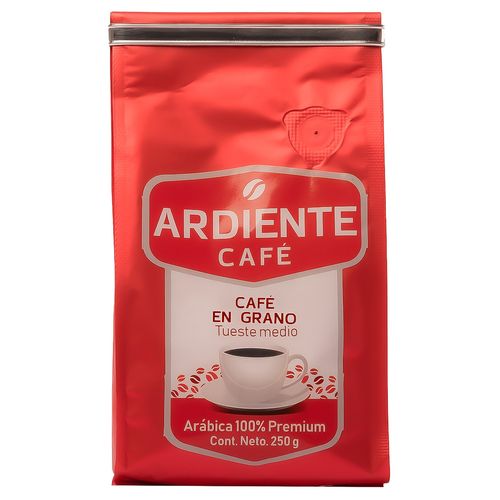 Café en grano Ardiente Café arábica premium rojo 500g