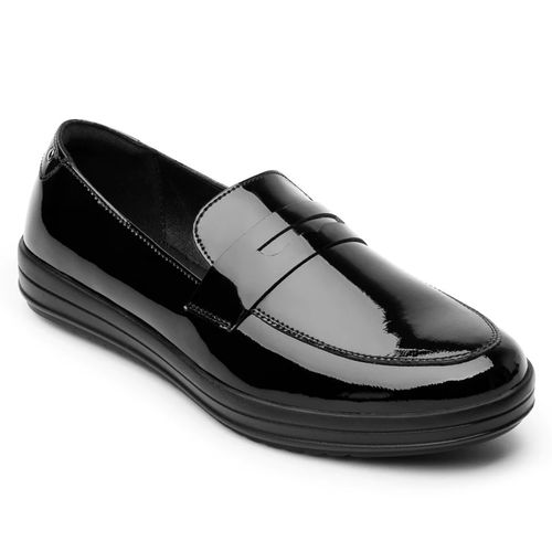 Mocasín Casual Para Dama Flexi Negro 109403