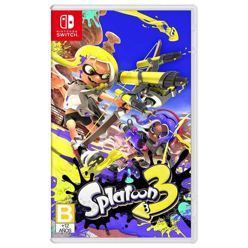 Videojuego splatoon3 Nintendo hmc-p-av5ja