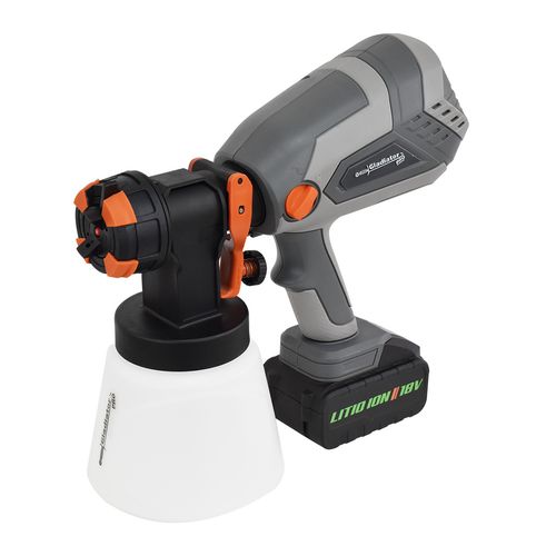 Pistola para pintar Gladiator 1.6psi 670ml + 1 batería 18v hvr 818 c1