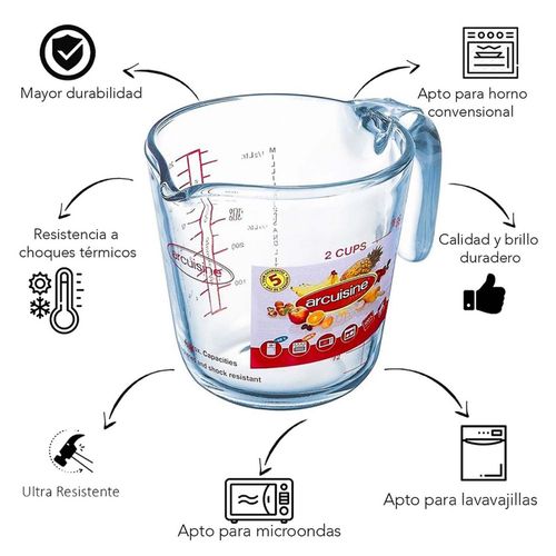 Taza para medir Regalos Siglo XXI 500 ml 1716-42