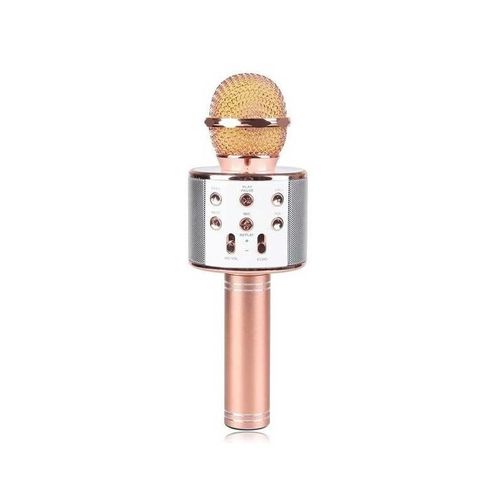 Micrófono inalámbrico karaoke Gadgets & Fun con bocina integrada bluetooth