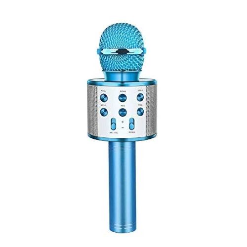 Micrófono inalámbrico karaoke Gadgets & Fun con bocina integrada bluetooth