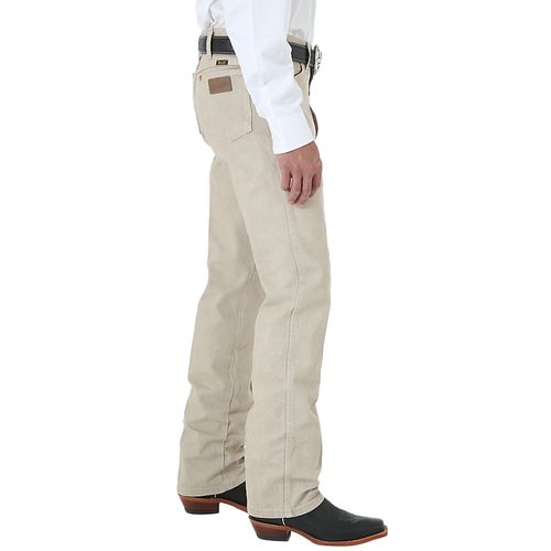 Pantalón de mezclilla Wrangler beige para caballero 0936TAN