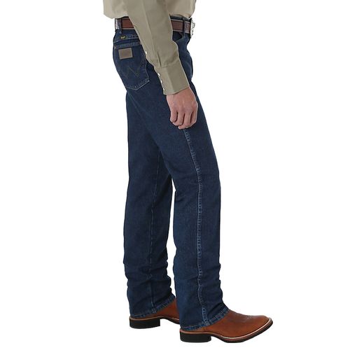 Pantalón de mezclilla Wrangler azul para caballero 0936DSD