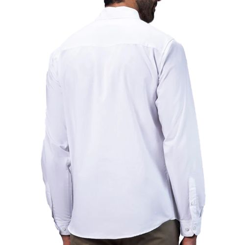 Camisa Casual Para Caballero Tucané Blanco Oxford Original