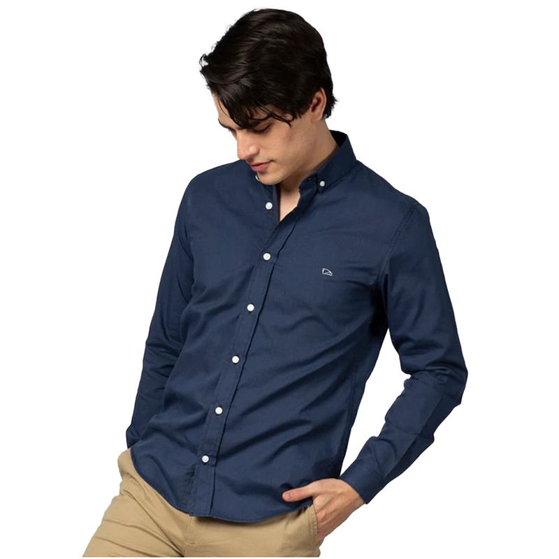 Camisas de hombre azul marino online