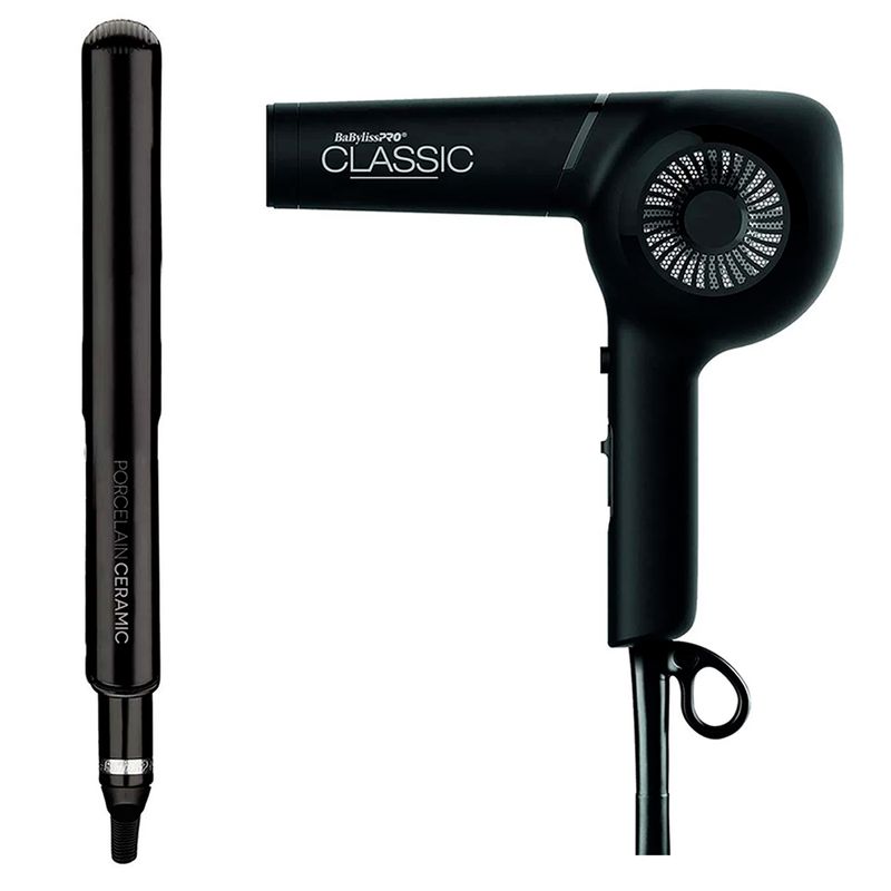 Combo secador discount y plancha babyliss