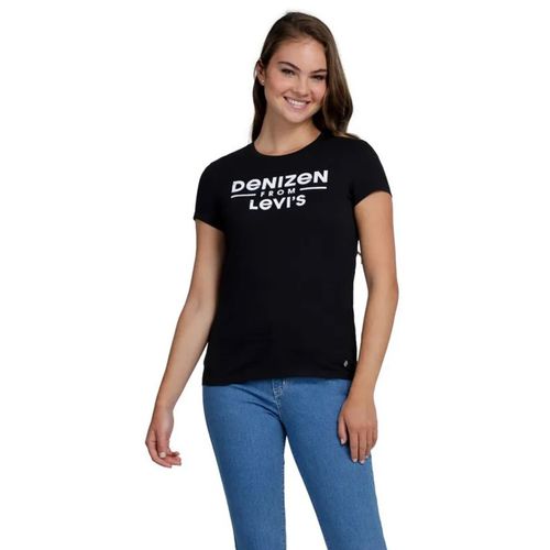 Playera Casual Para Dama Denizen Negro 84315-0055