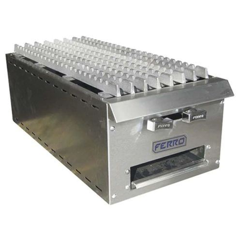 Parrilla acero inoxidable gas lp Ferro 2 quemadores 16541003