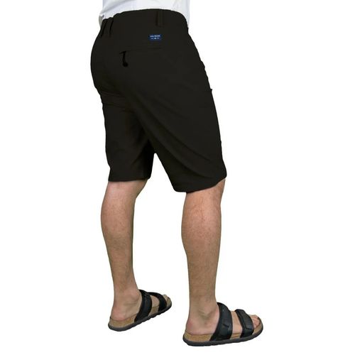Bermuda De Gabardina Para Caballero Chili Beans Negro BERM GAB 05