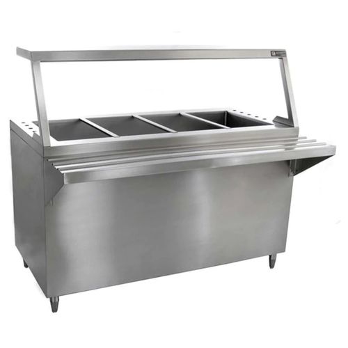 Mesa fría tipo gabinete con repisa  acero inoxidable Ferro 15426101