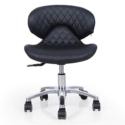 Banco con respaldo euro nivelador de altura negro Letmex sc-1020