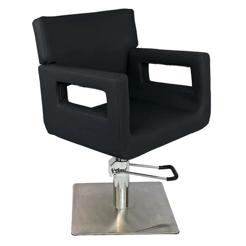 Silla de corte negro Letmex b123