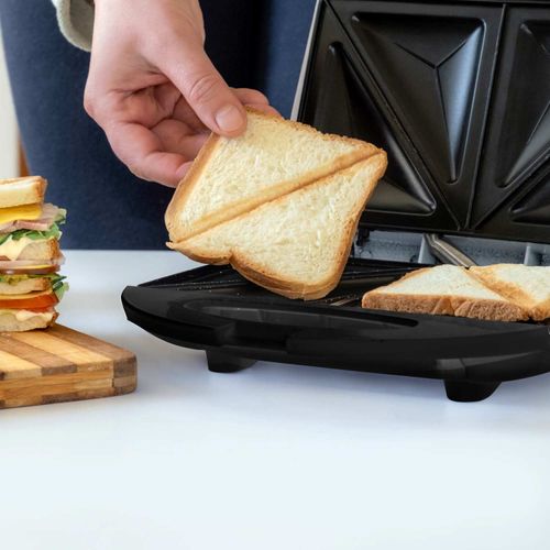 Sandwichera multifunclonal SUPRa Con super ficle De Cocclón antiaderente sandwichera-pn