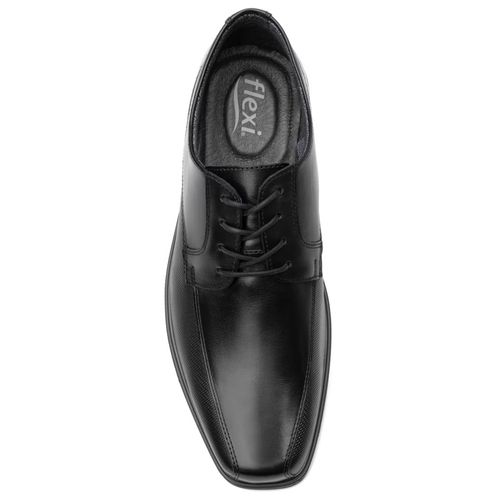 Zapato De Vestir Para Caballero Flexi Bali Negro 406402