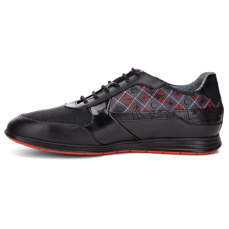 Tenis Urbano Para Caballero Franco Cuadra Negro 71KMTTS La Marina