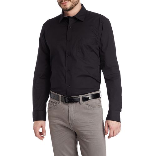 Camisa De Vestir Para Caballero Náutica Negro W1301MX