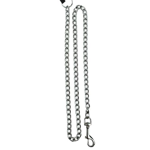 Correa para perro Fancy Pets con cadena metálica negro fl9123