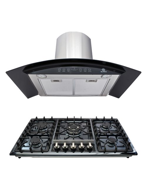 combo Empotrable SUPRa Parrilla Y campana extractora combo ascoll