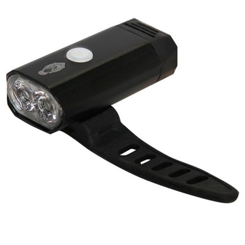 Luz Para Bicicleta Benotto Recargable USB 300 Lumens Negro LUZBTT0006