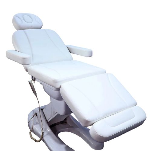 Camilla eléctrica multifuncional Letmex 4 motores blanco 8826