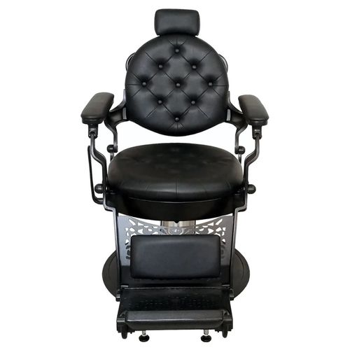 Silla de barbería Letmex hidraulica negro a-08