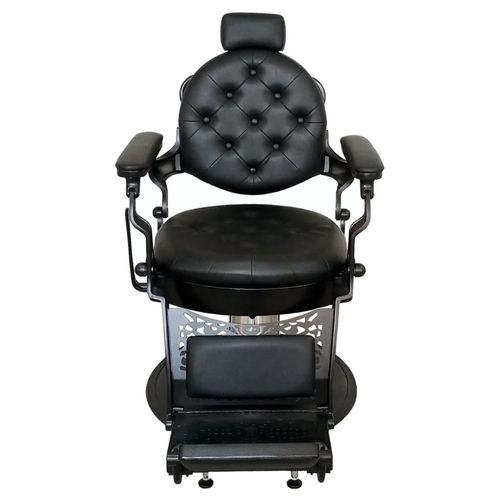 Silla De Barbería Letmex Hidraulica Negro A-08