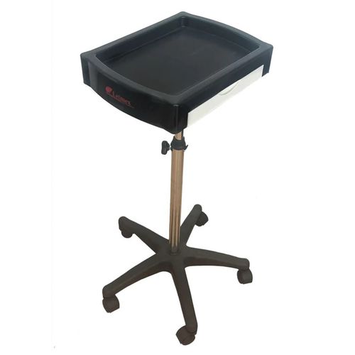 Carrito mesa auxiliar Letmex multifuncional negro t0176